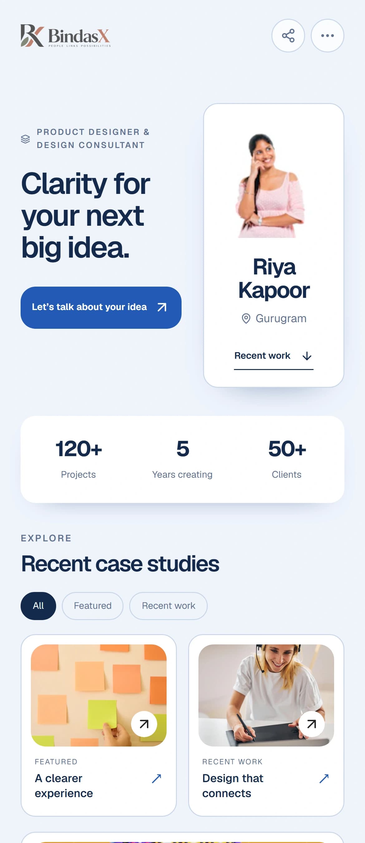 Grid Expert creator page preview